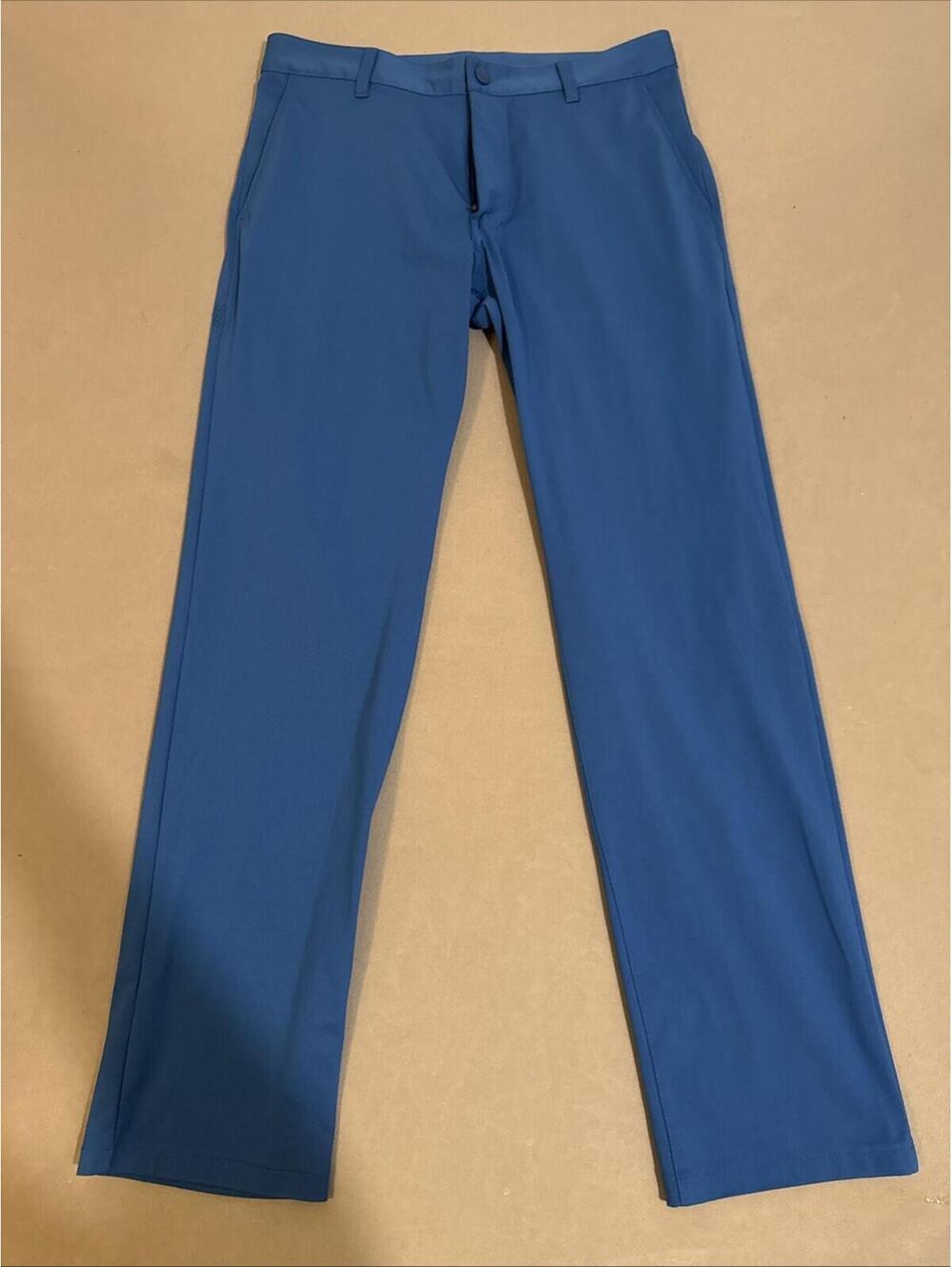 Rhone Men's Size 31 Commuter Pants Classic Straight Leg Blue 100161